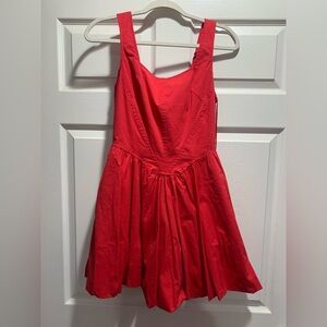 Mable Bright Red Sleeveless Dress
